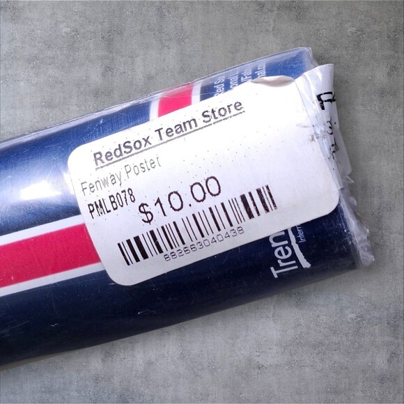 Boston Red Sox Fenway Park Poster 2014 MLB Team Store Sealed Hologram NOS Rolled - Picture 5 of 9